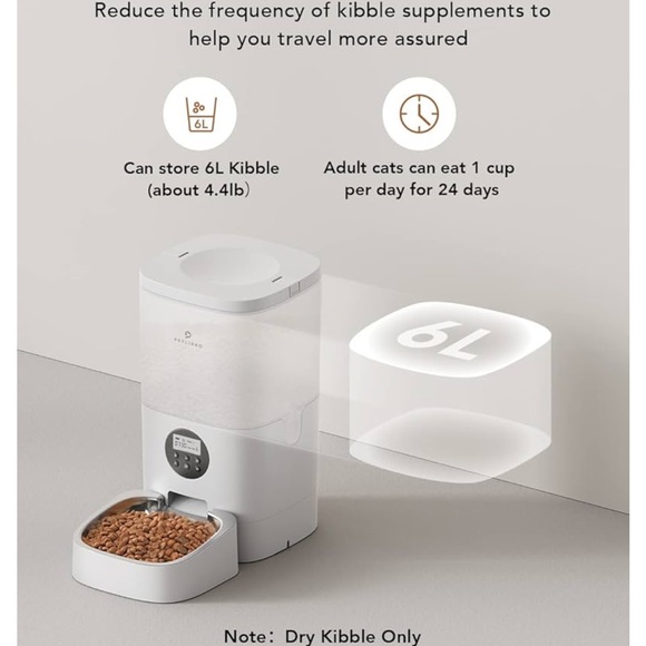 Petlibro pet food dispenser - Picture 3 of 4